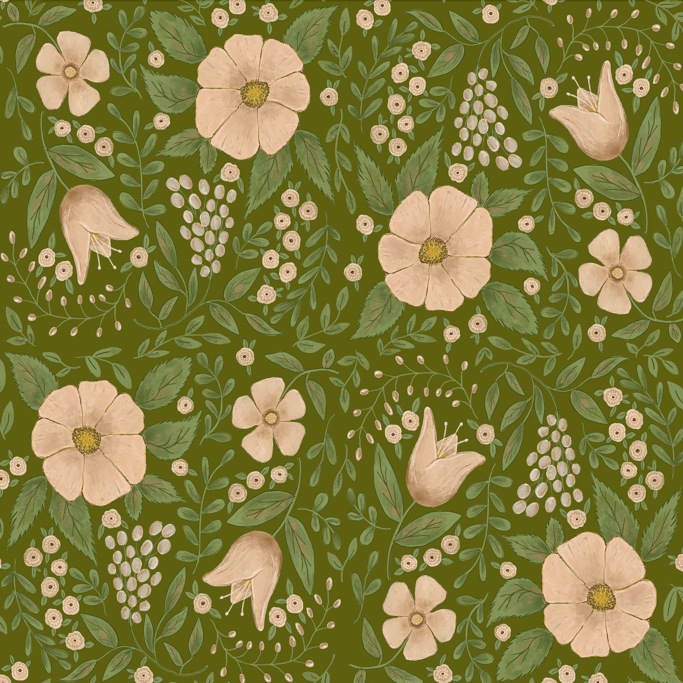 Loomwell Home Goods Petal Wallpaper by Christy Beasley