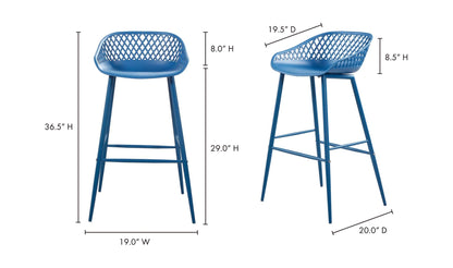 Moe's PIAZZA OUTDOOR BARSTOOL-SET OF TWO