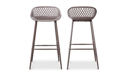 Moe's PIAZZA OUTDOOR BARSTOOL-SET OF TWO