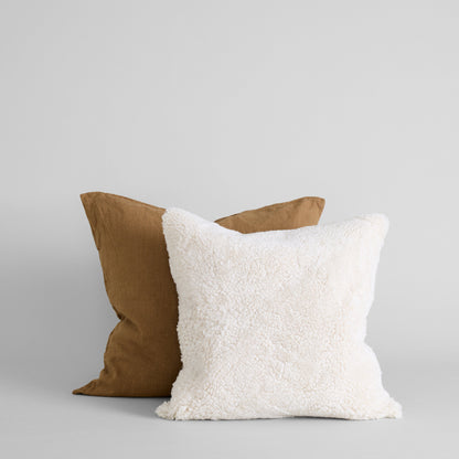 Bloomist Pillows Washed Linen Pillow, 24 x 24