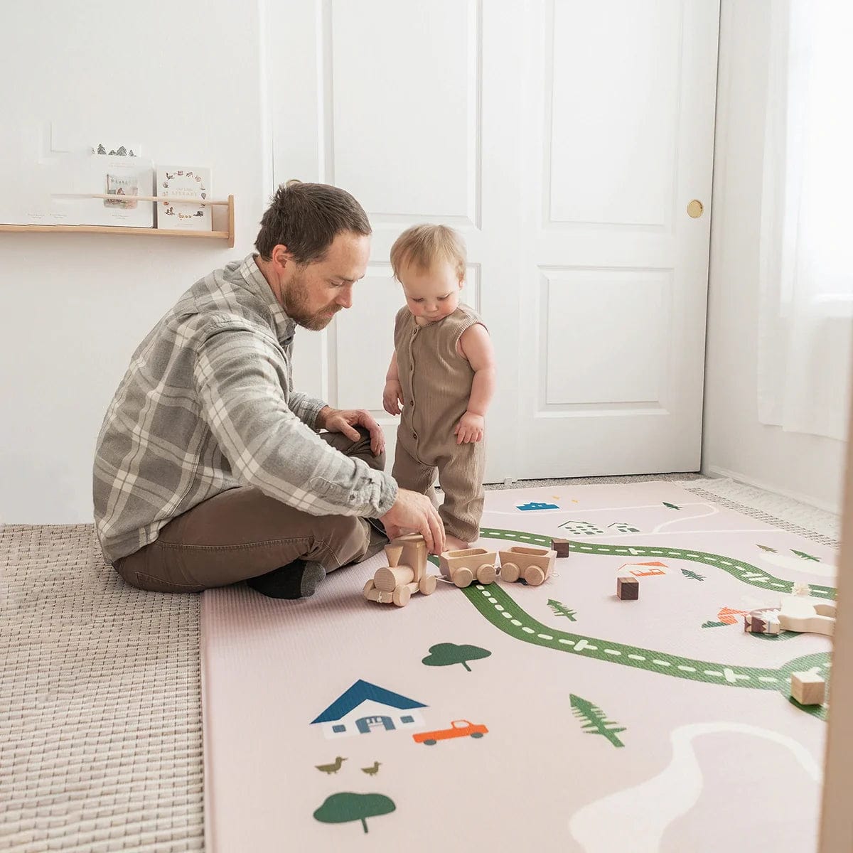 Tiny Land Play Mats Tiny Land® Baby Playmat Forest Track Wonder