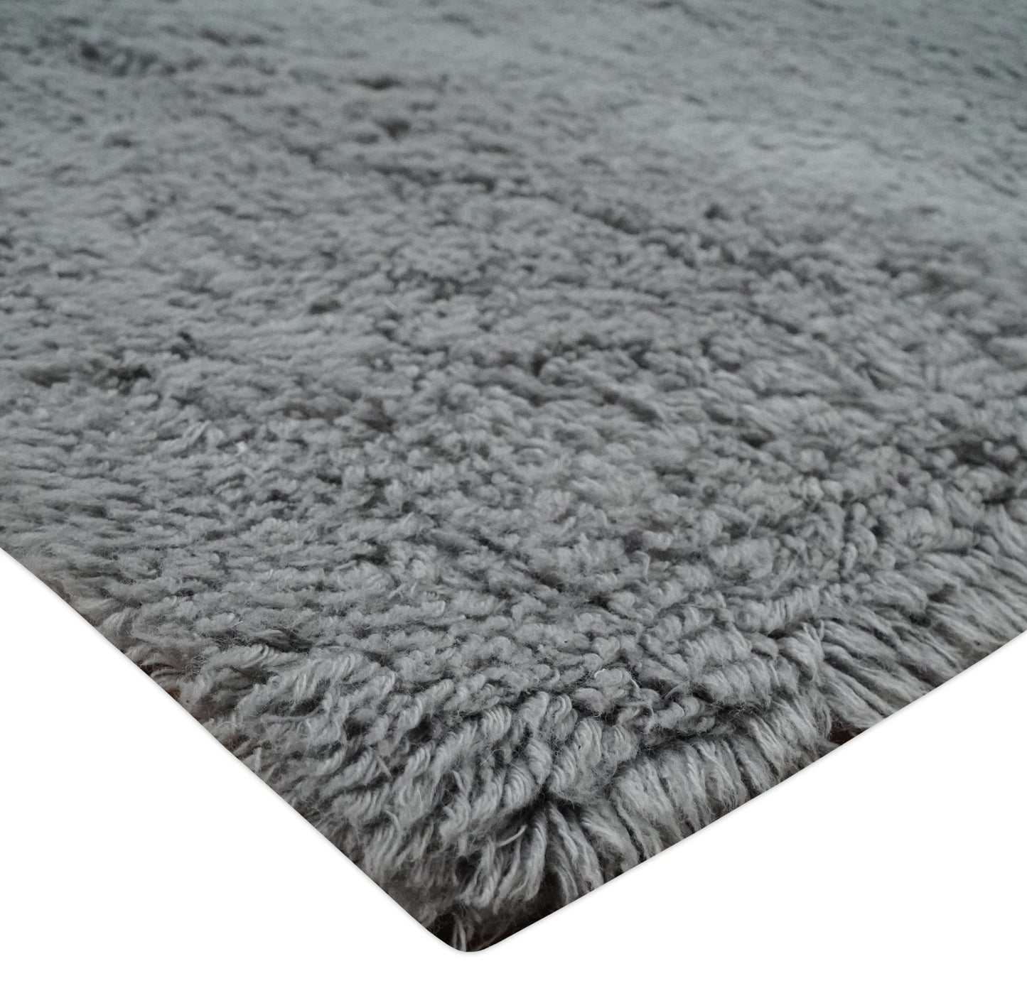 Plush Thick Beni Ourain Gray Moroccan Rug Made with fine new Zealand Custom Made Wool Area Rug