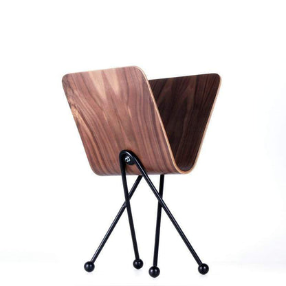 Plywood magazine rack