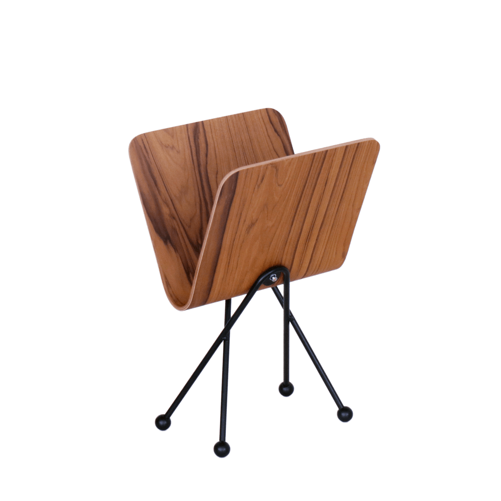 Plywood magazine rack