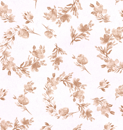 Loomwell Home Goods Neutral / Sample 1 foot by 1 foot Portia Wallpaper by Bloomery Decor