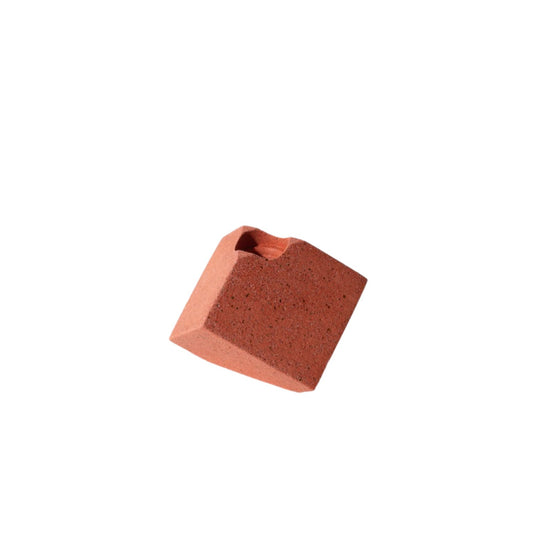 Cube Candlestick Holder | Coral Terrazzo