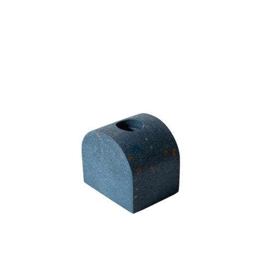 Arch Candlestick Holder | Cobalt Terrazzo