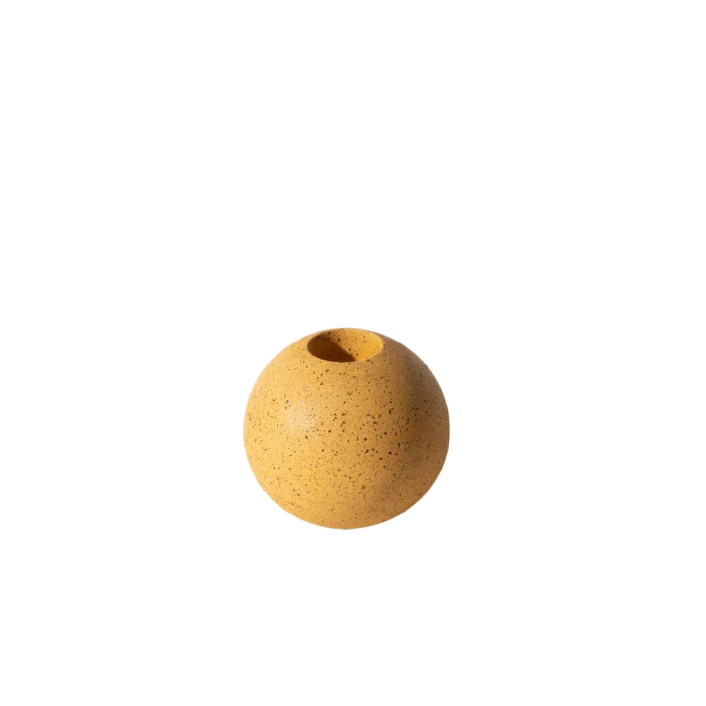 Sphere Candlestick Holder | Marigold Terrazzo