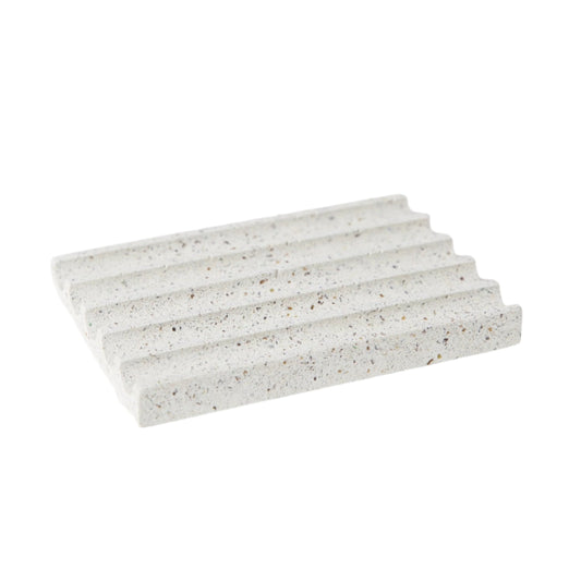 Soap Dish | White Terrazzo