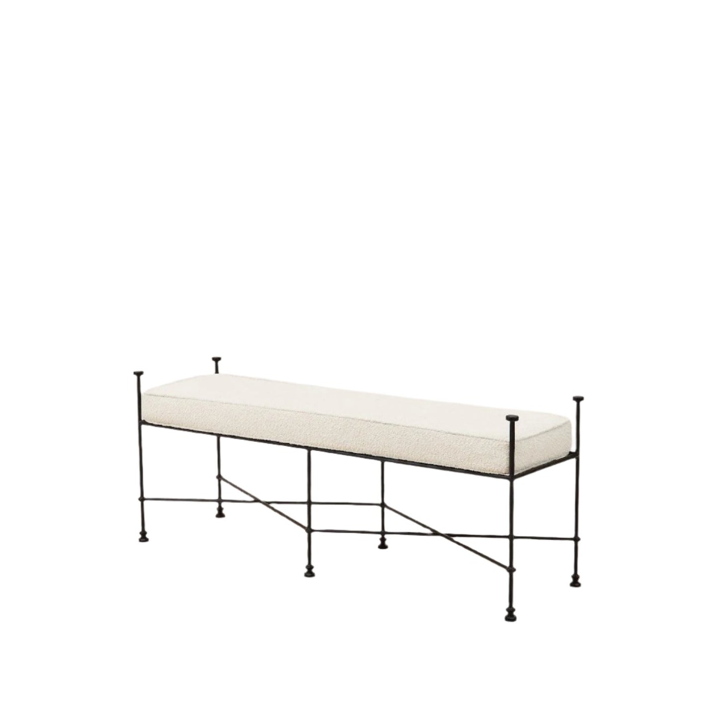 Provence Outdoor Bench - Boucle