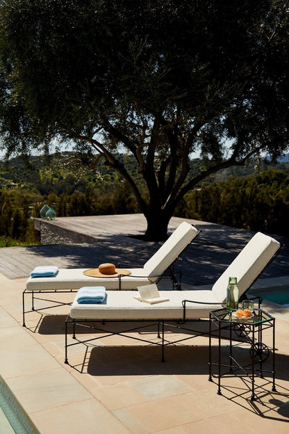 Provence Outdoor Chaise Lounge - Boucle