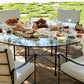 Provence Outdoor Glass Dining Table