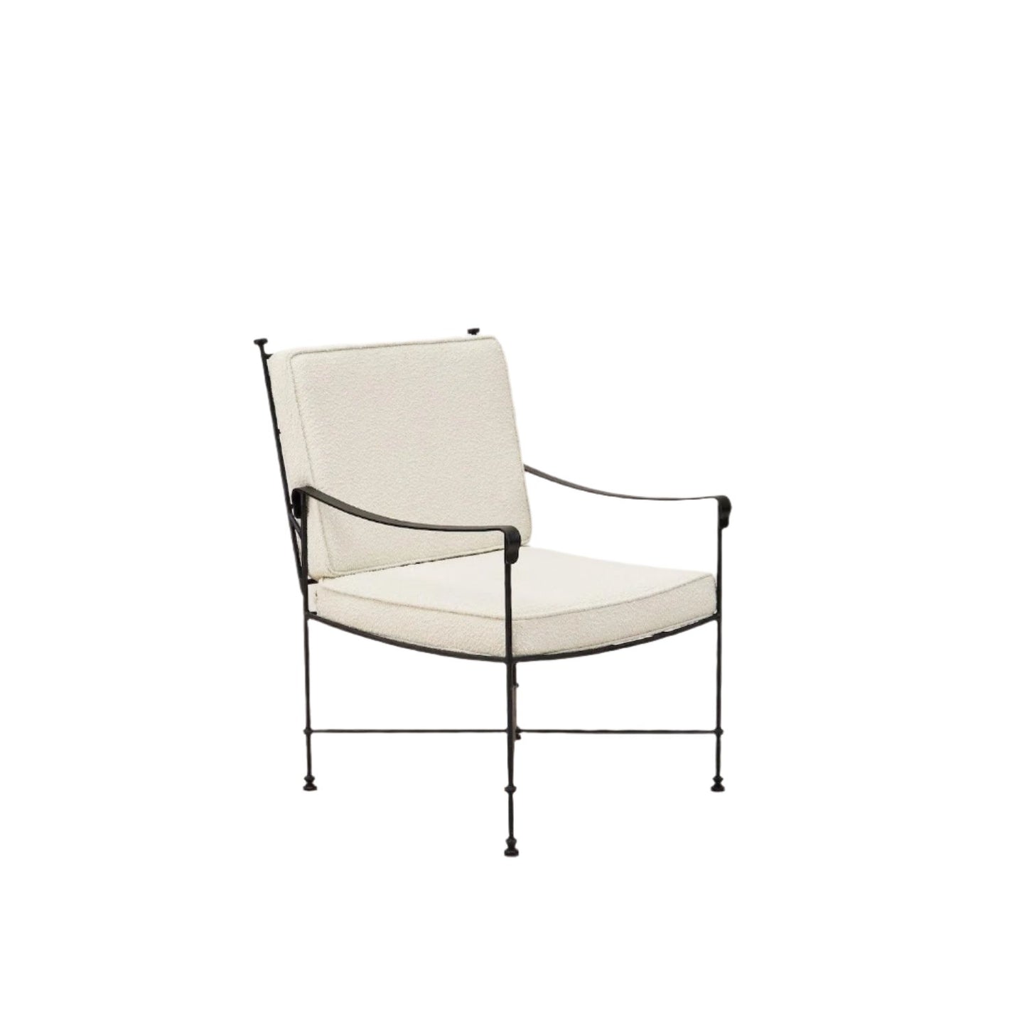 Provence Outdoor Lounge Dining Chair - Boucle