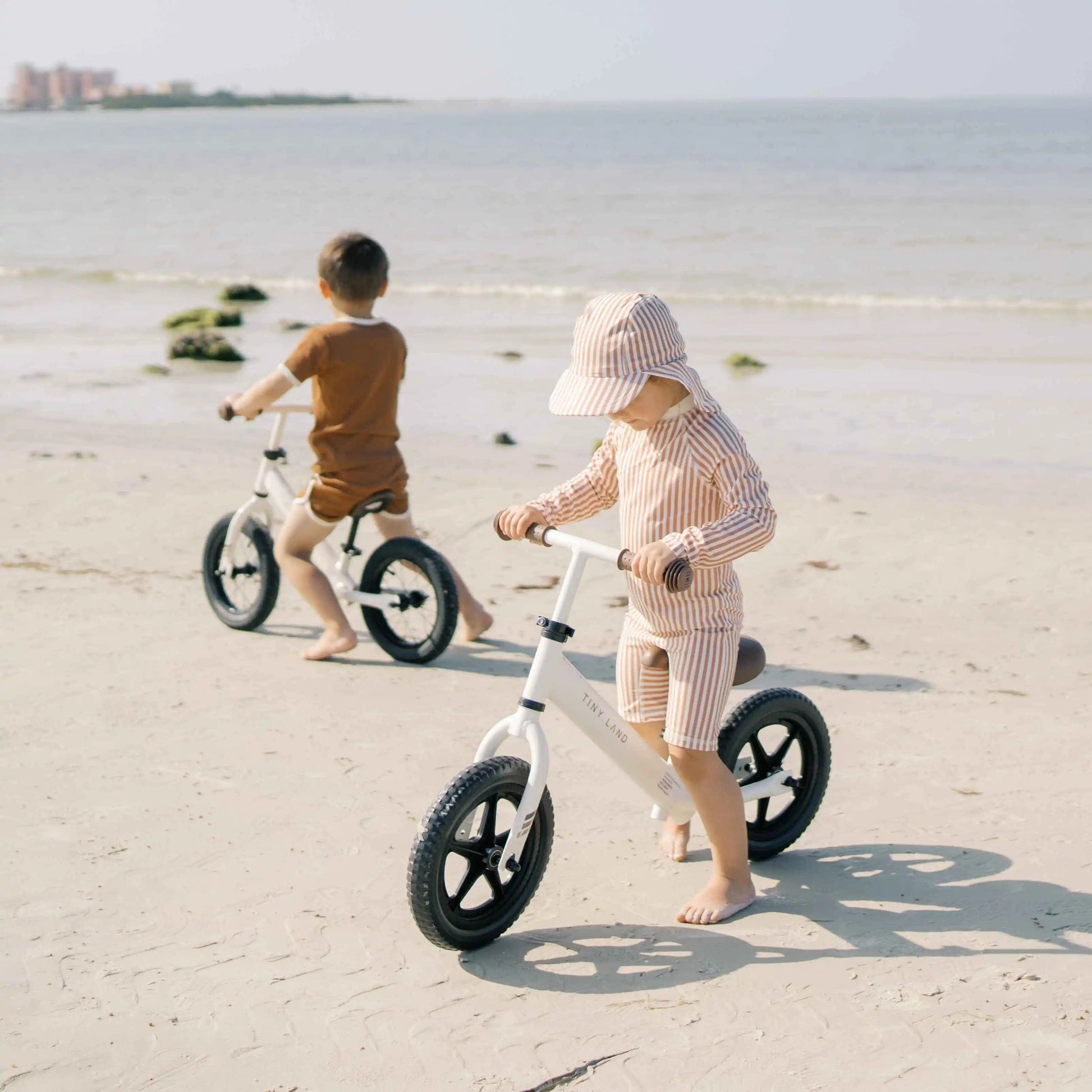 Tiny Land Push & Pedal Riding Vehicles Tiny Land® Balance Bike - Milky White