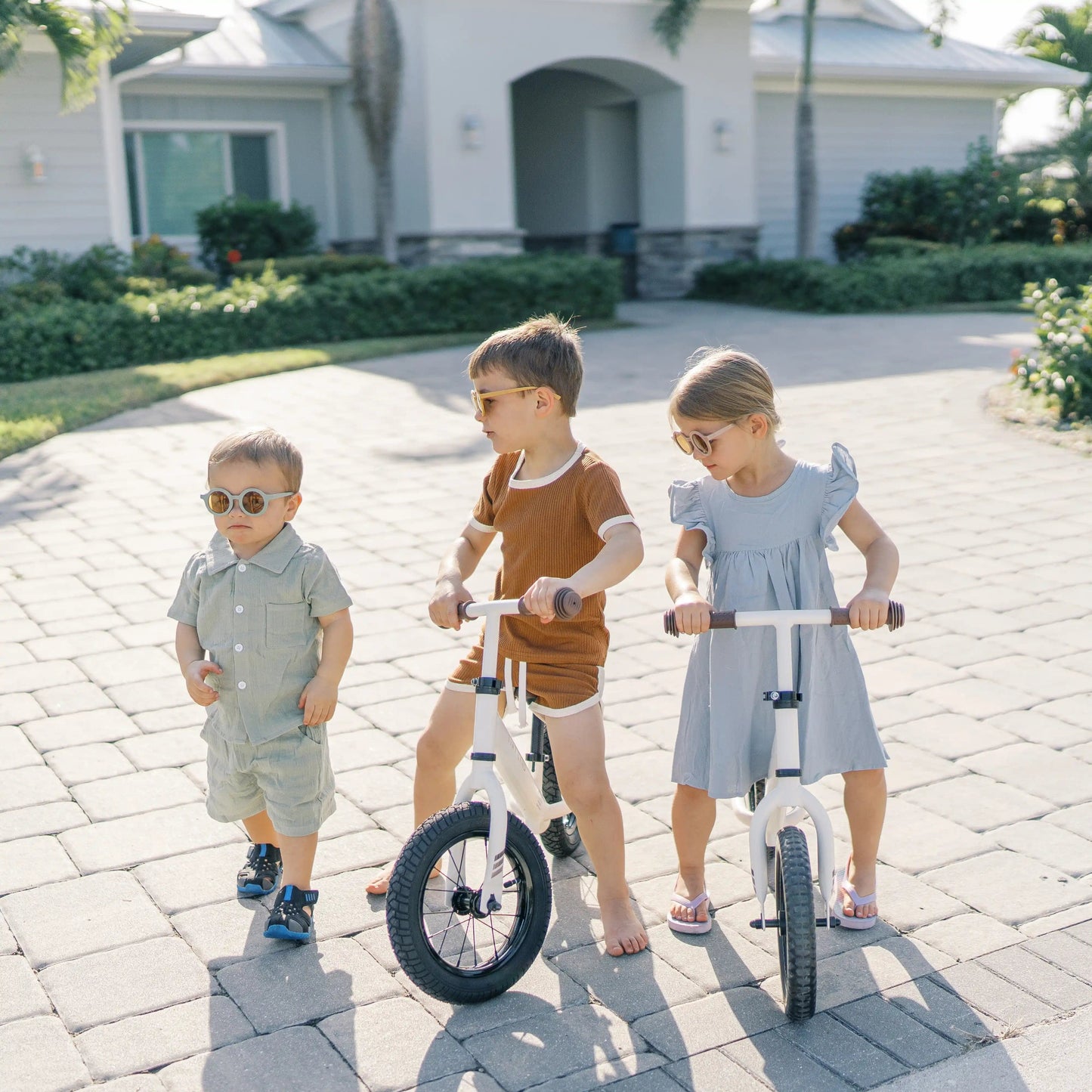 Tiny Land Push & Pedal Riding Vehicles Tiny Land® Balance Bike - Milky White