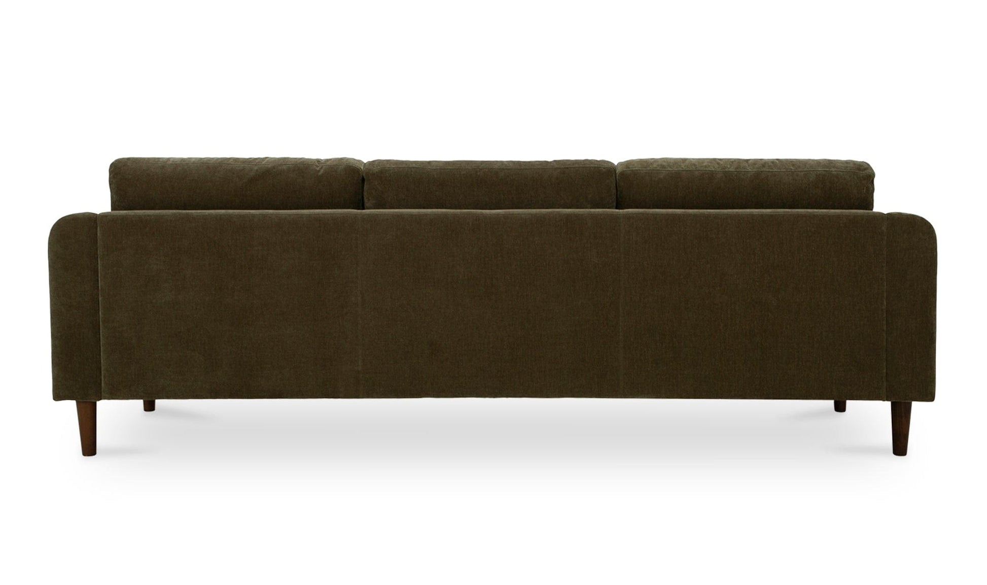 Moe's QUINN 98IN SECTIONAL- CEDAR GREEN