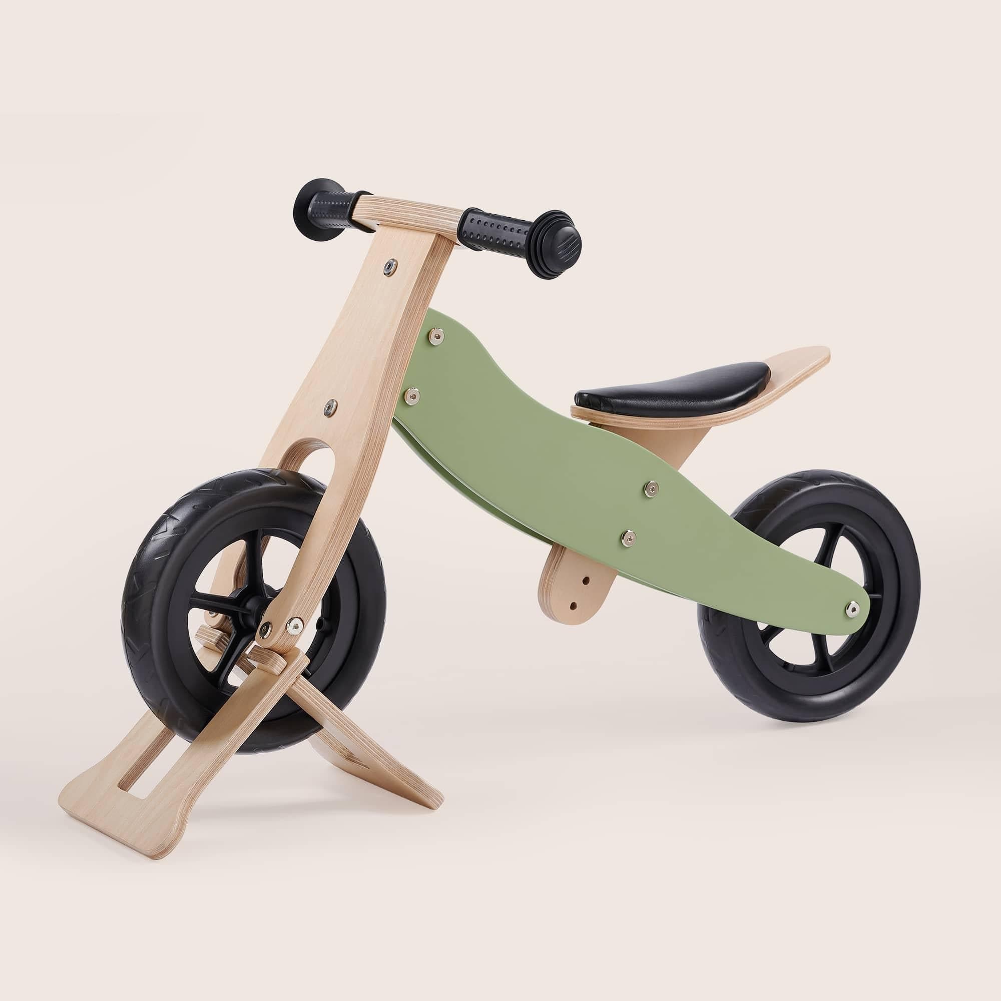 Tiny Land Wooden Balance Bike Stand The Carpentry Shop Co