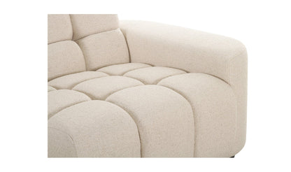 Moe's ROMAN L-SHAPED SECTIONAL- OAT