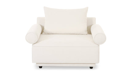 Moe's WHITE ROSELLO ARM CHAIR