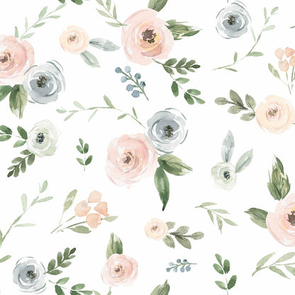 Loomwell Home Goods Rosie Peach Wallpaper