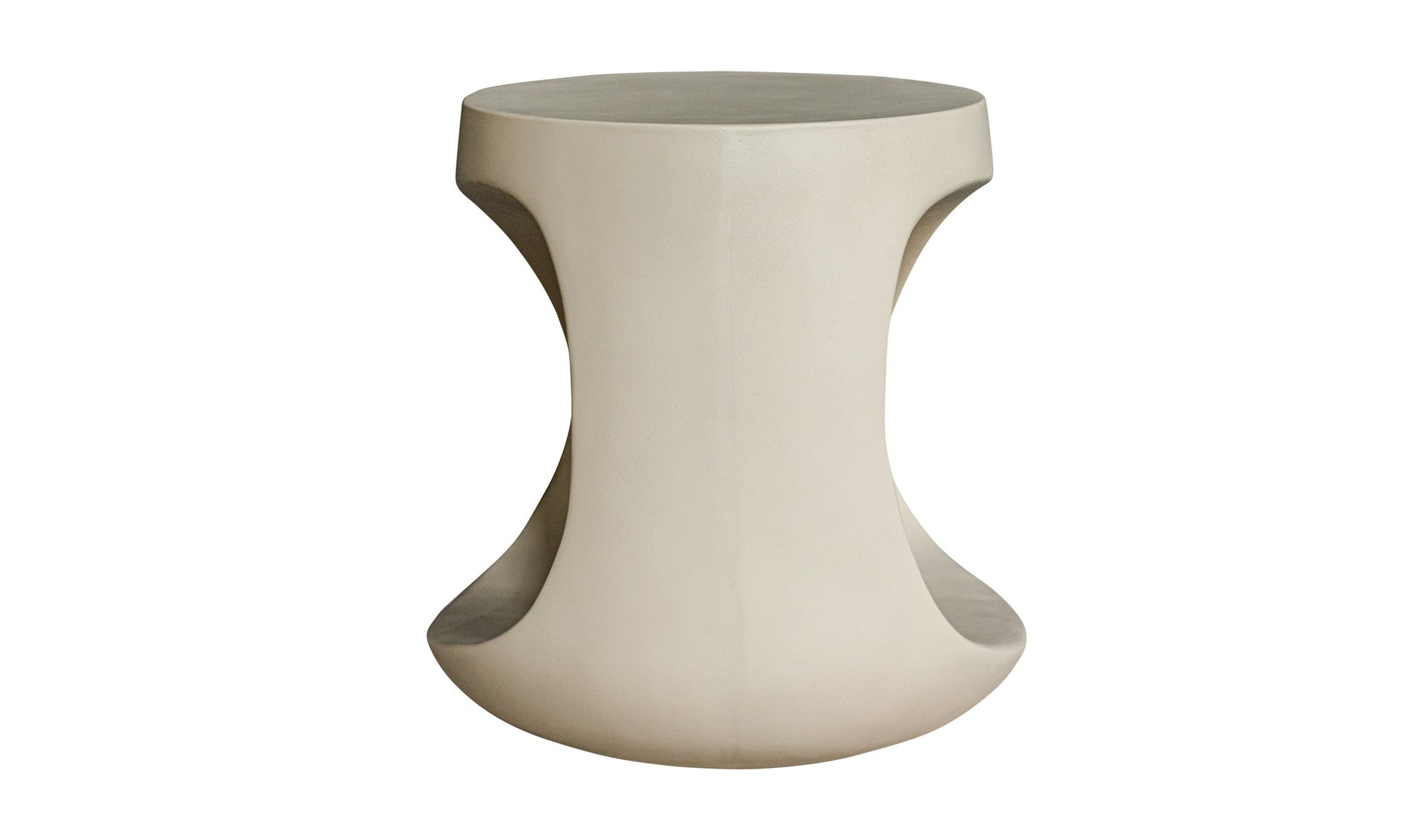 Moe's ROTHKO OUTDOOR STOOL CREAM WHITE