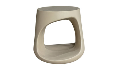 Moe's ROTHKO OUTDOOR STOOL CREAM WHITE