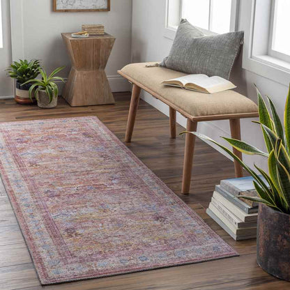 Mark & Day Rug Afania Traditional Rust Washable Area Rug