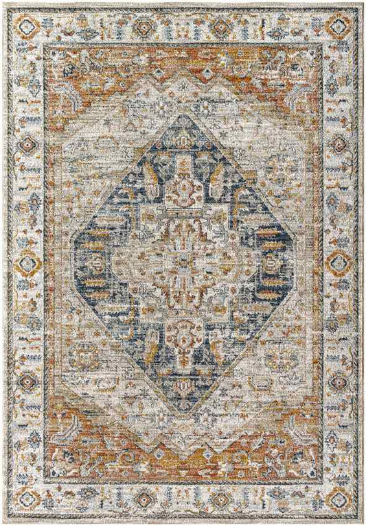 Mark & Day Rug 2' x 2'11" Alva Traditional Dark Blue Area Rug