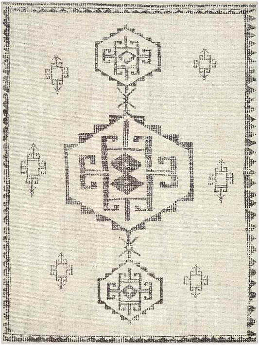 Mark & Day Rug 2'2" x 3'9" Amye Global Charcoal/Beige Area Rug