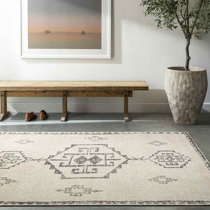 Mark & Day Rug Amye Global Charcoal/Beige Area Rug