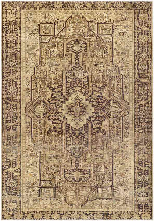 Mark & Day Rug 2' x 2'11" Arma Traditional Caramel Washable Area Rug