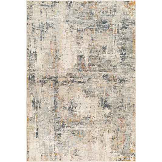 Mark & Day Rug 2' x 2'11" Atif Modern Charcoal/Light Brown Area Rug