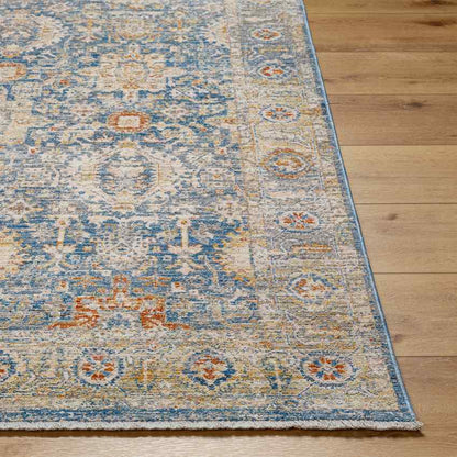 Mark & Day Rug Basehor Traditional Denim Area Rug