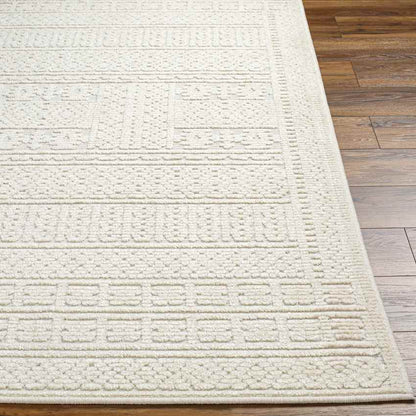 Mark & Day Rug Brunsville Cottage Light Gray Washable Area Rug