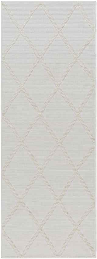 Mark & Day Rug 2'7" x 7'2" Buck Grove Global Ivory Washable Area Rug