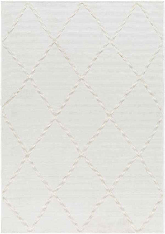 Mark & Day Rug 2' x 2'10" Buck Grove Global Ivory Washable Area Rug