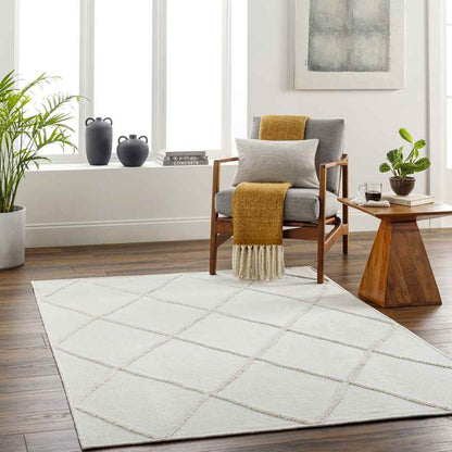 Mark & Day Rug Buck Grove Global Ivory Washable Area Rug