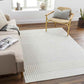 Mark & Day Rug Burkesville Modern Ivory Washable Area Rug