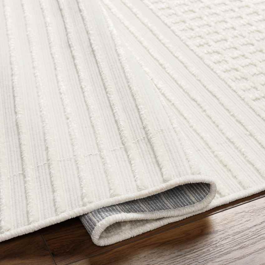 Mark & Day Rug Burkesville Modern Ivory Washable Area Rug