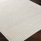 Mark & Day Rug Burkesville Modern Ivory Washable Area Rug