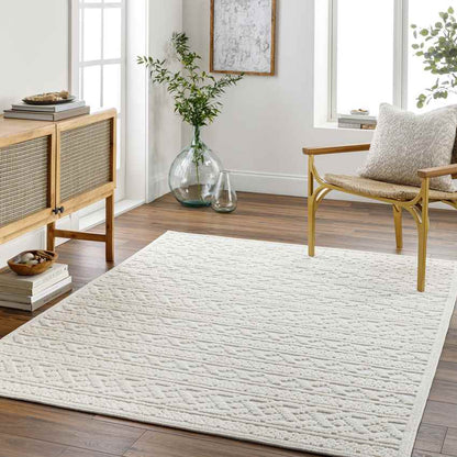 Mark & Day Rug Cedar Falls Cottage Cream Washable Area Rug