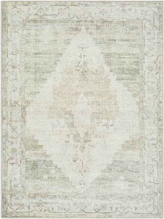 Mark & Day Rug 2'2" x 3'9" Chong Traditional Sage/Cream Area Rug