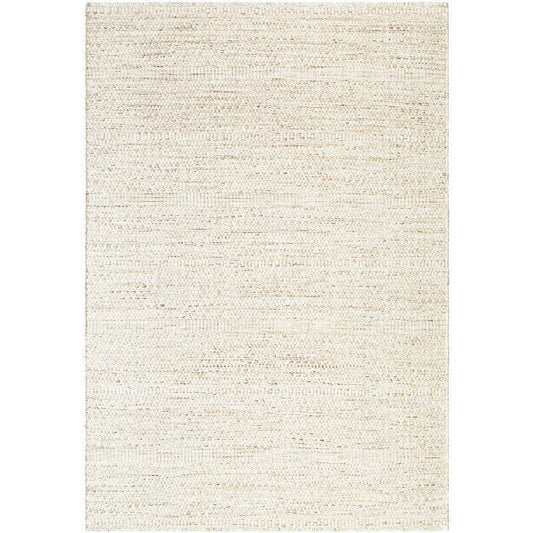 Mark & Day Rug 2' x 3' Christofer Solid and Border Light Beige Area Rug