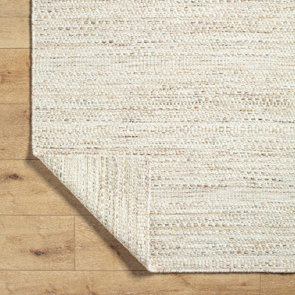 Mark & Day Rug Christofer Solid and Border Light Beige Area Rug