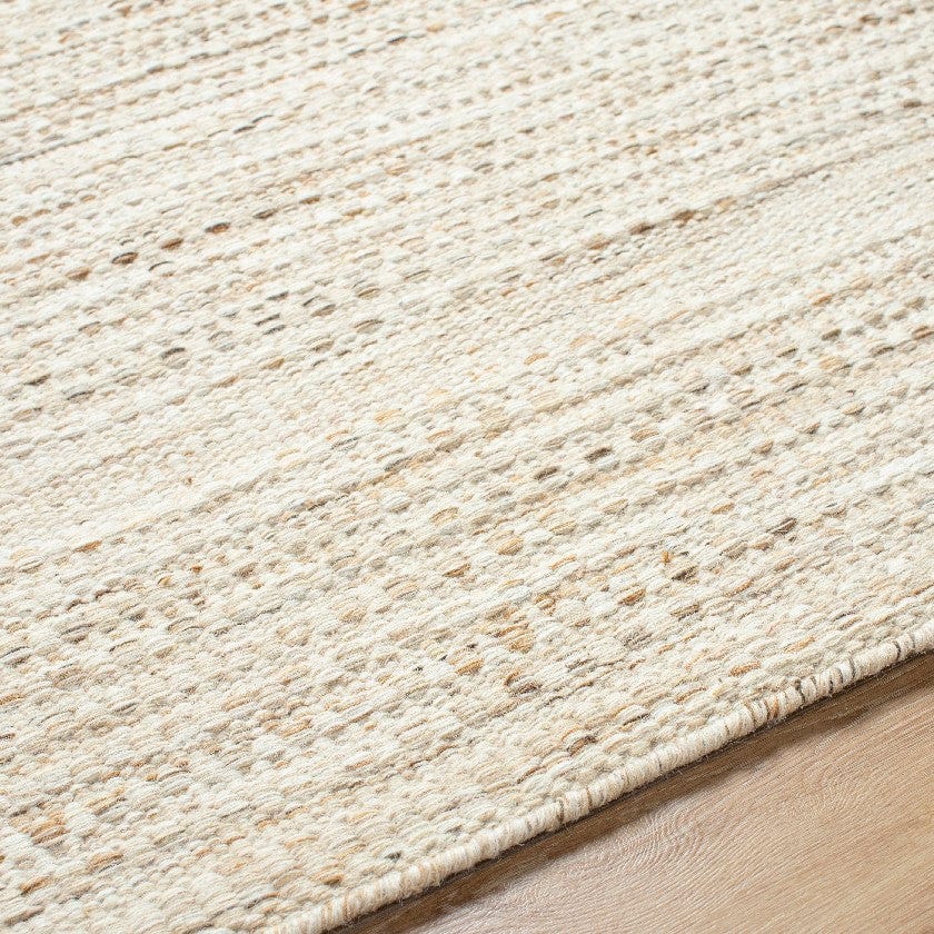 Mark & Day Rug Christofer Solid and Border Light Beige Area Rug