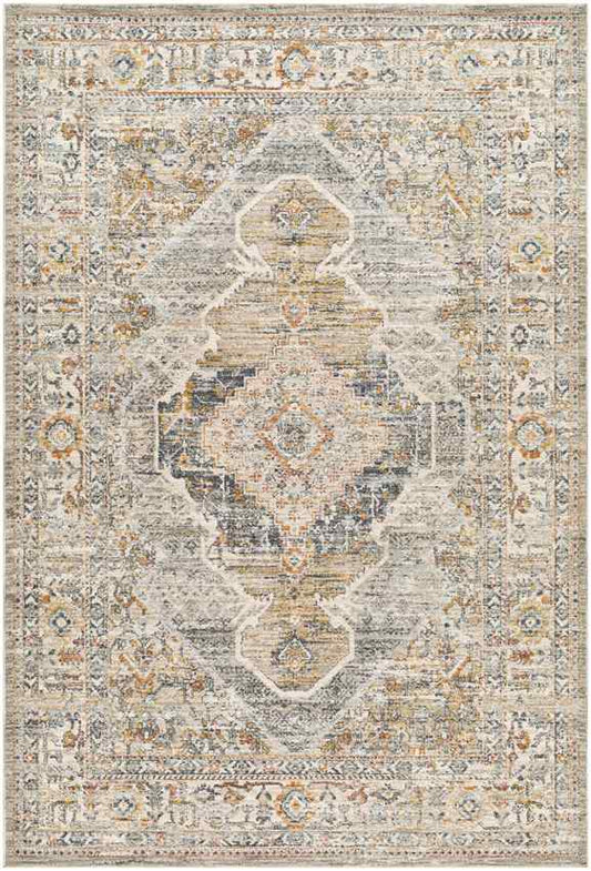 Mark & Day Rug 2' x 2'11" Chrystie Traditional Charcoal Area Rug