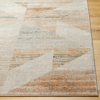 Mark & Day Rug Cornesha Modern Burnt Orange Area Rug