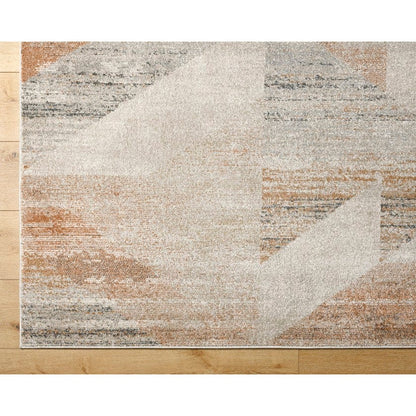 Mark & Day Rug Cornesha Modern Burnt Orange Area Rug