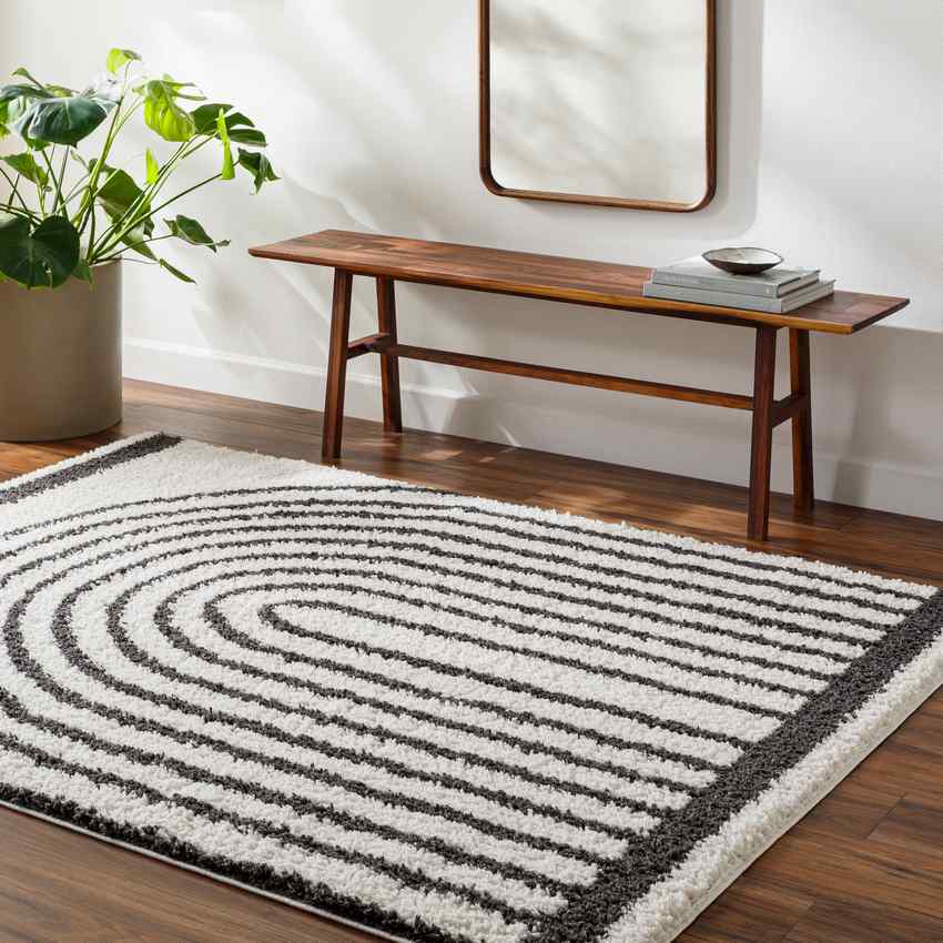 Mark & Day Rug Dainelle Global Medium Gray Area Rug