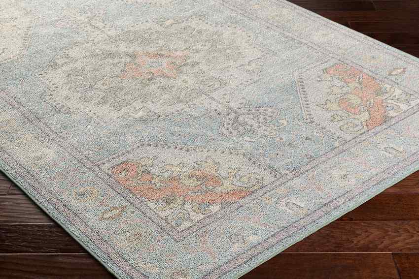 Mark & Day Rug Doria Traditional Light Blue Washable Area Rug